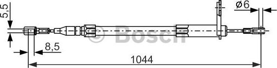 BOSCH 1987477812 - TROSE 1 987