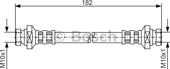 BOSCH 1987481010 - BREMŽU ŠĻŪTENE