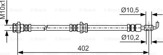 BOSCH 1 987 481 A46 -