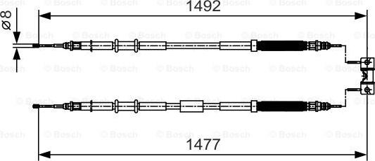 BOSCH 1 987 482 038 -