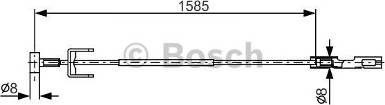 BOSCH 1 987 482 145 -