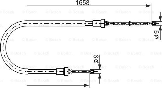 BOSCH 1987482234 - TROSE 1 987