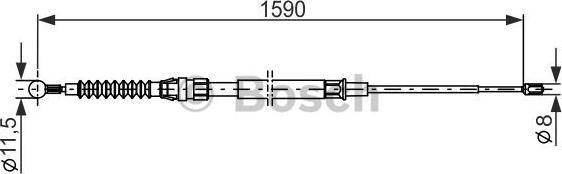 BOSCH 1 987 482 265 -