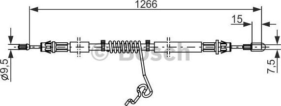 BOSCH 1987482281 - TROSE FORD TRANSIT