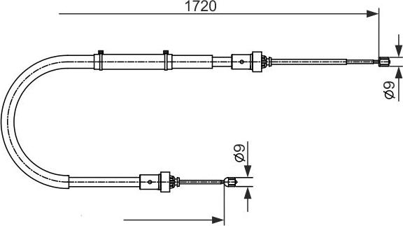 BOSCH 1987482411 - TROSE 1 987