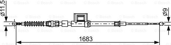 BOSCH 1 987 482 645 -