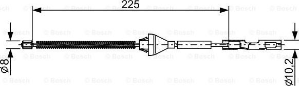 BOSCH 1987482705 - TROSE 1 987