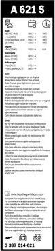 BOSCH 3 397 014 621 -