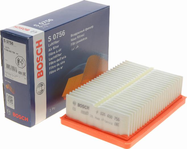 BOSCH F026400756 - GAISA FILTRS F