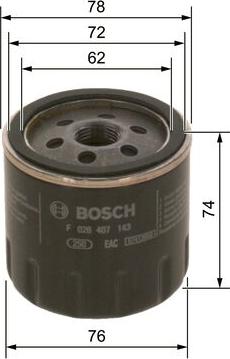 BOSCH F 026 407 143 -