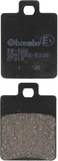 Brembo 07019 - BRAKE PADS ORO