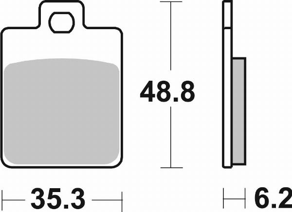 Brembo 07067XS - BRAKE PADS ORO