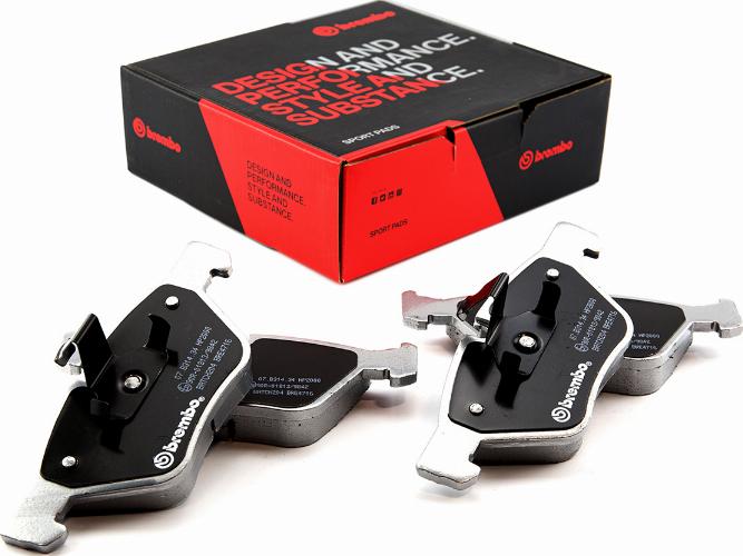 Brembo 07.B314.34 - HP2000