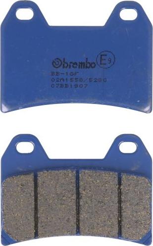 Brembo 07BB1907 - BRAKE PADS ORO