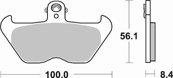 Brembo 07BB24SA - BRAKE PADS ORO