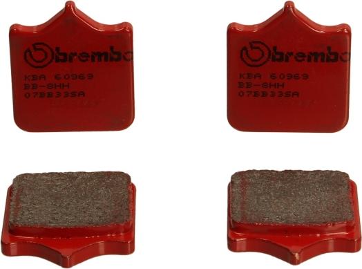 Brembo 07BB33SA - BRAKE PADS ORO