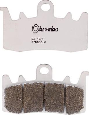 Brembo 07BB38LA - BRAKE PADS ORO