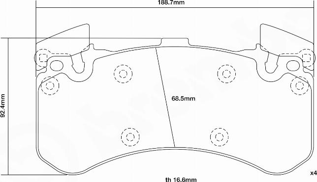 Brembo 07.D435.26 - HP2000