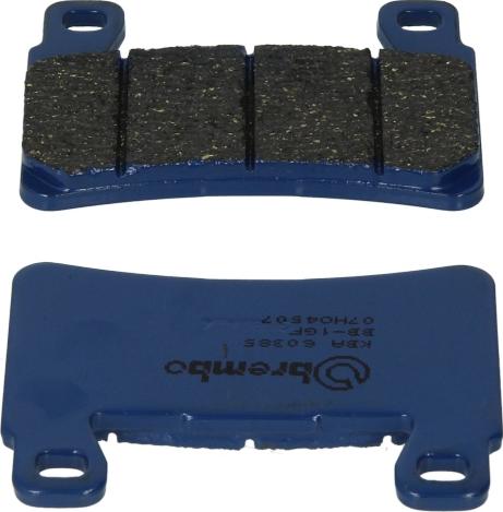 Brembo 07HO4507 - BRAKE PADS ORO