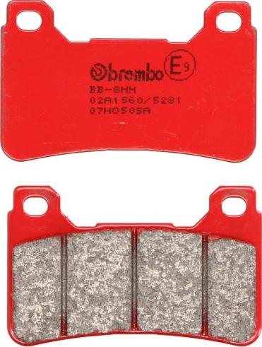Brembo 07HO50SA - BRAKE PADS ORO