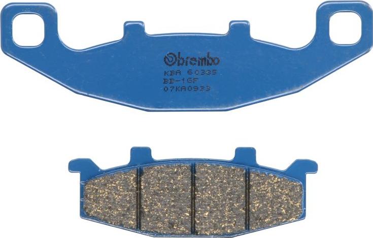Brembo 07KA0933 - BRAKE PADS ORO