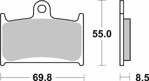 Brembo 07SU14SA - BRAKE PADS ORO