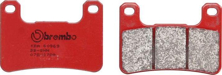 Brembo 07SU27SA - BRAKE PADS ORO