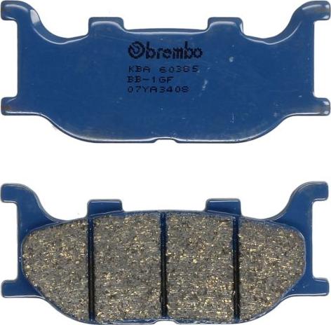 Brembo 07YA3408 - BRAKE PADS ORO