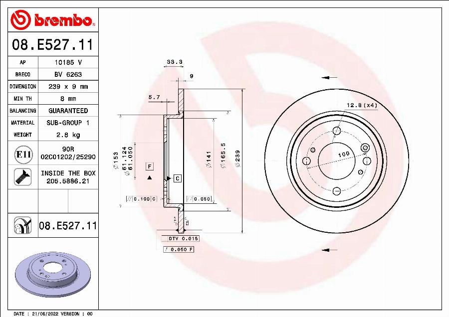 Brembo 09.E528.11