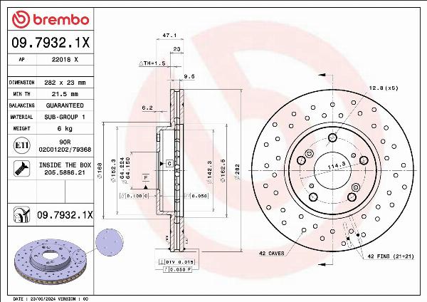 Brembo 09.7932.1X