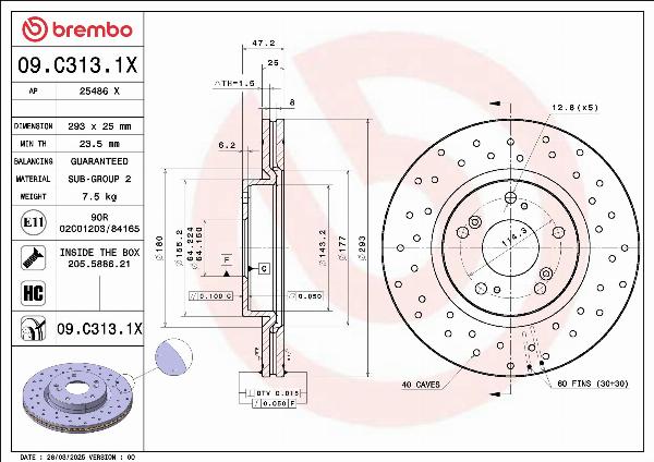 Brembo 09C3131X