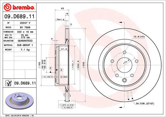 Brembo 09D68911