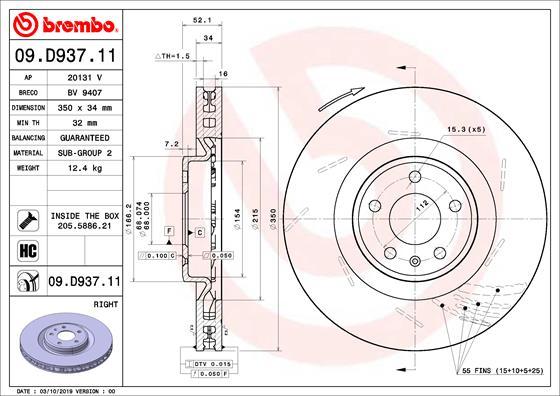 Brembo 09.D937.11