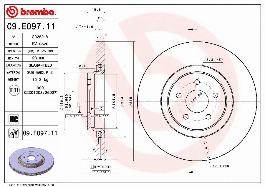 Brembo 09.E097.11 - Auto