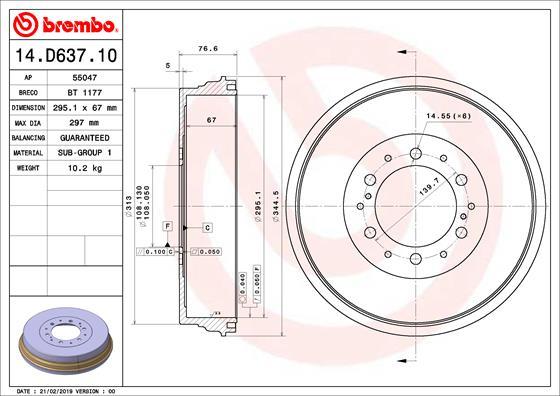 Brembo 14.D637.10 - Auto