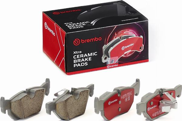Brembo P06038NX - Bremžu uzliku kompl