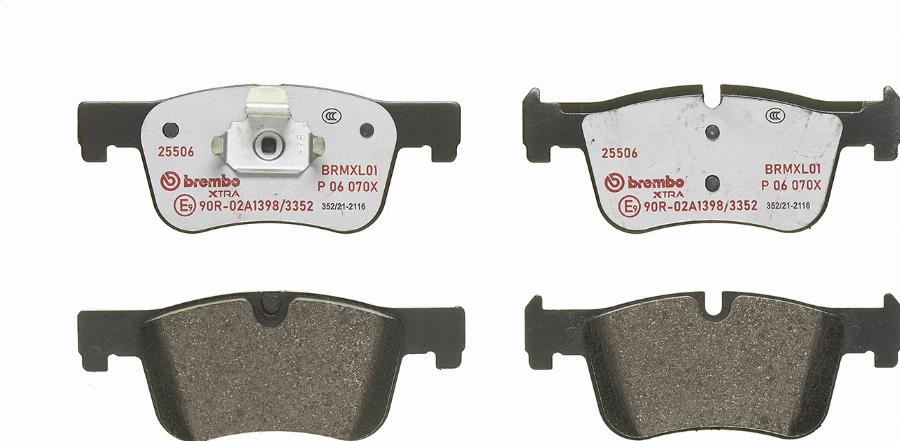 Brembo P 06 070X - FDB4489