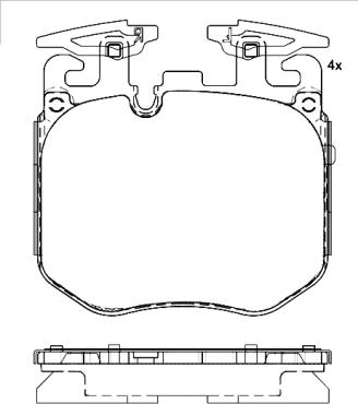 Brembo P 06 106 - Bremžu
