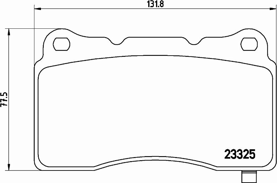 Brembo P 09 004E - P09004E