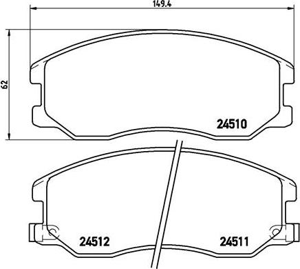 HELLA 8DB 355 013-121 - Bremžu