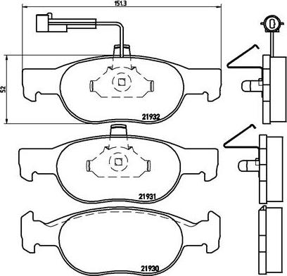 FOMAR Friction FO 901581