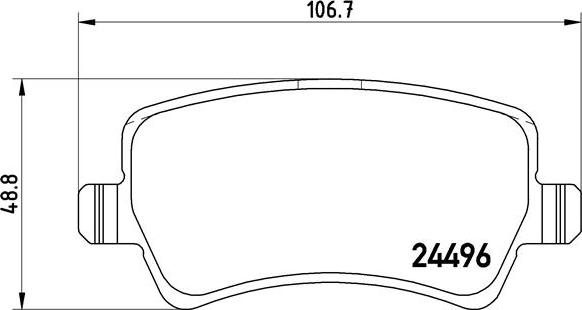 Brembo P 24 078X - FDB1918