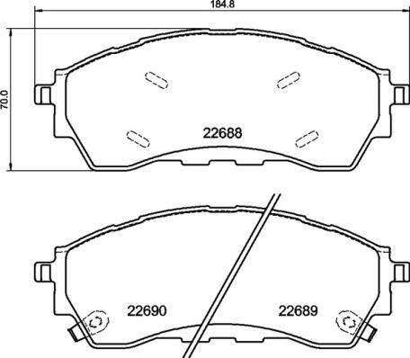 Brembo P 24 225 - BREMŽU