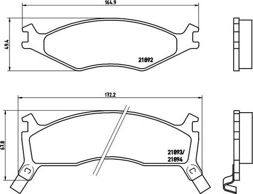 Brembo P30006 - Auto Part