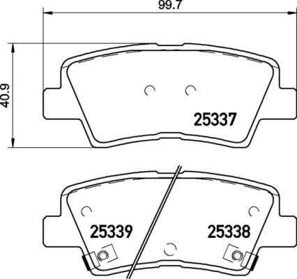 Brembo P 30 106 - BREMŽU