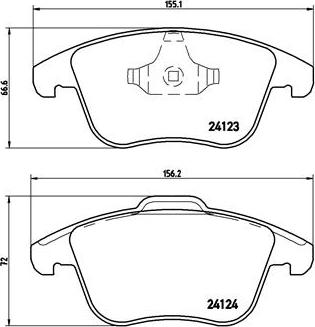 Brembo P 44 020 - Auto
