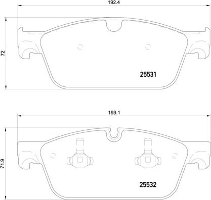 Brembo P 50 112 - BREMŽU