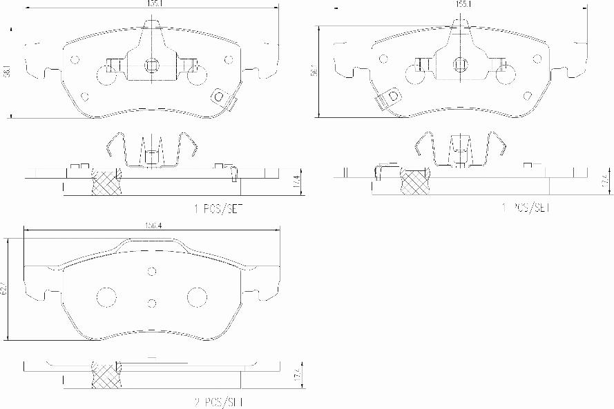 Brembo P51003 - Auto Part