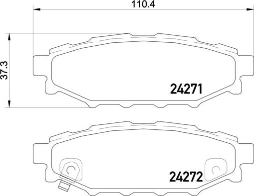 Brembo P 78 020X - FDB1947