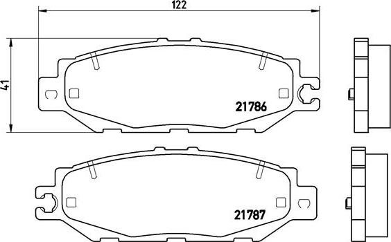 Brembo P 83 036 - Auto